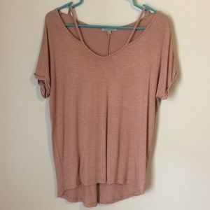 Strappy Loose Tshirt